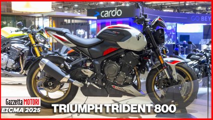 Triumph Trident raddoppia: dopo la 660, debutta a Eicma la 800