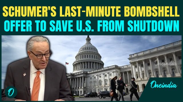 US Government Shutdown BREAKING: Chuck Schumer’s BIG OFFER To Republicans | ‘Will End Shutdown If…’