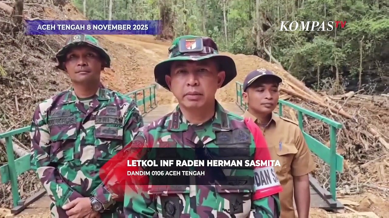 Mantap! TNI Buka Akses Jalan untuk Petani di Aceh Tengah