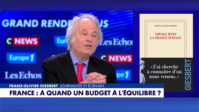 Franz-Olivier Giesbert: «La France n'est pas finie, je pense qu'il faut qu'elle tombe encore un peu»