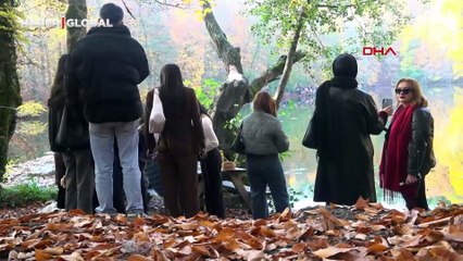 Bolu'nun Yedigöller Milli Parkı'na ziyaretçi akını