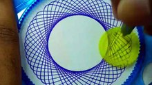 Perfect Purple Hypnotic Geometry | Satisfying Spirograph Art