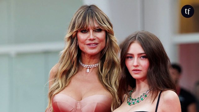 Inapproprié et inconscient , gênant : Heidi Klum pose en lingerie avec sa fille et choque à nouveau les internautes