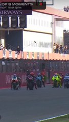 🏁 Samedi à Portimão :🔹 La pole revient à Marco Bezzecchi (Aprilia) après un tour parfait en 1’37.556.  ￼🔹 En sprint, c’est Alex Márquez (Gresini Ducati) qui s’impose