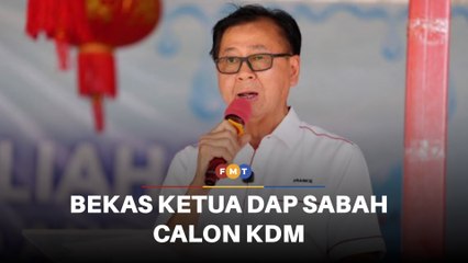 PRN17 Bekas ketua DAP Sabah calon KDM di Tanjung Papat