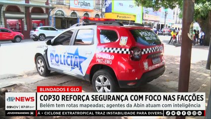 Belém: Governo reforça segurança para a COP30