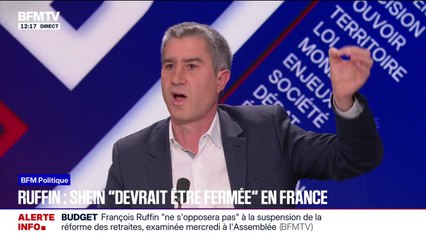 François Ruffin: "Il ne faut pas l'arbre Shein vienne masquer la forêt de la mondialisation"