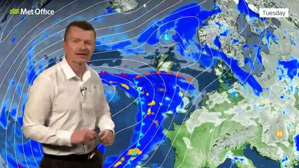 Met Office Sunday Afternoon Weather Forecast 09/11/25