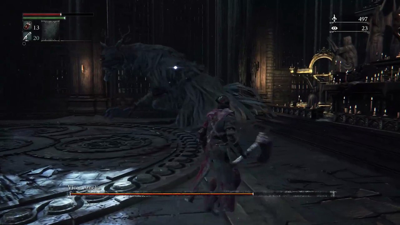 Bloodborne - Vicar Amelia. 25th, May 2025. HD video.