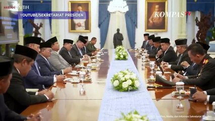 Prabowo Beri Arahan ke Komisi Reformasi Polri, Jimly-Mahfud Sibuk Mencatat