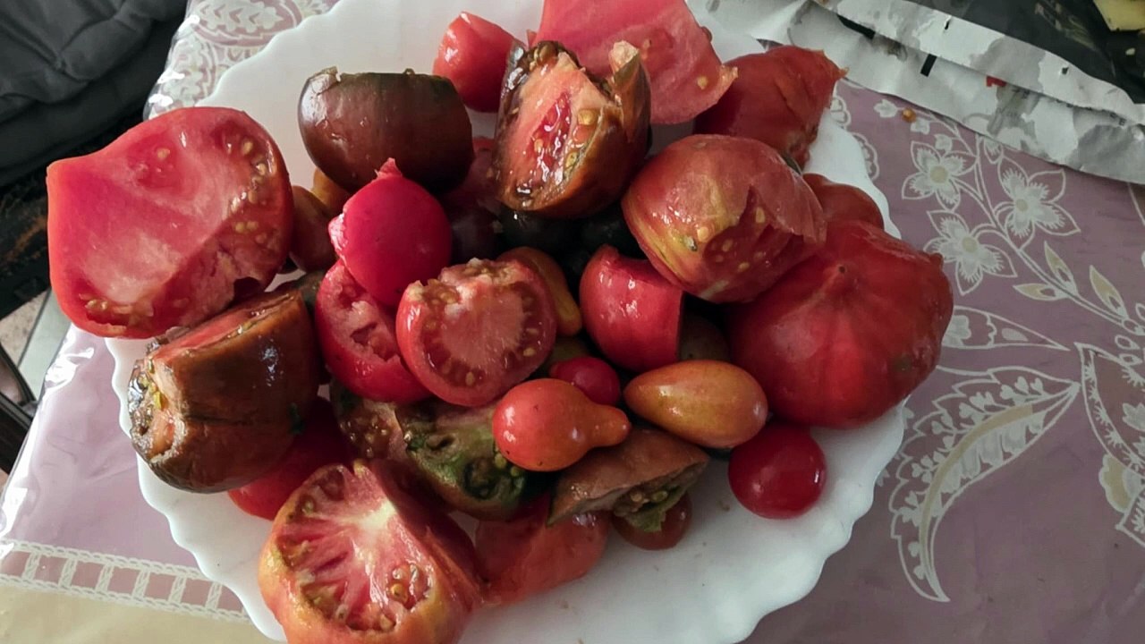 Soupe a la tomate et jarret