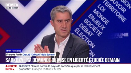 Nicolas Sarkozy: "Qu'il reste en prison et qu'il y reste le plus longtemps possible", réclame François Ruffin