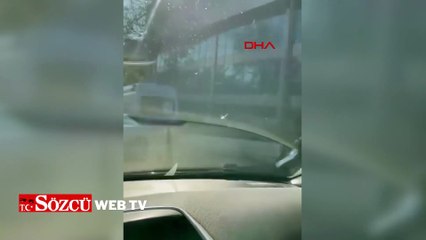 Beşiktaş'ta İETT otobüsü kaza yaptı