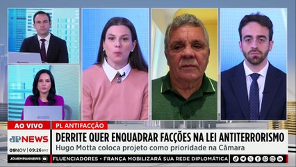 Deputado Alberto Fraga fala sobre urgência do Projeto Antifacção