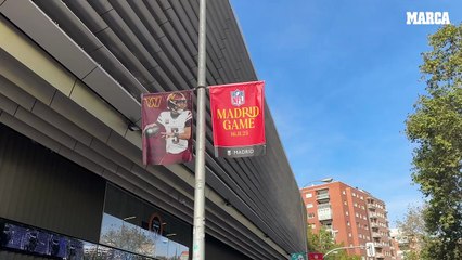The Santiago Bernabéu prepares to welcome the NFL