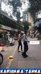 Bollywood Actress Karishma Tanna Spotted in Bandra Mumbai 😍