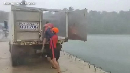 Mass evacuations as nearly one million brace for Super Typhoon Fung-wong in the Philippines