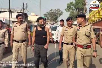 हिस्ट्रीशीटर वीरेंद्र तोमर का निकला जुलूस