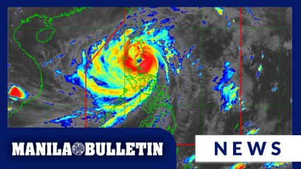 'Uwan' about to make landfall over Aurora — PAGASA