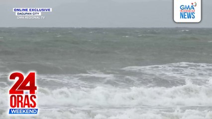 Online Exlusive - Fishing boat, tumaob dahil sa malalaking alon; 7 sakay, nasagip | 24 Oras Weekend