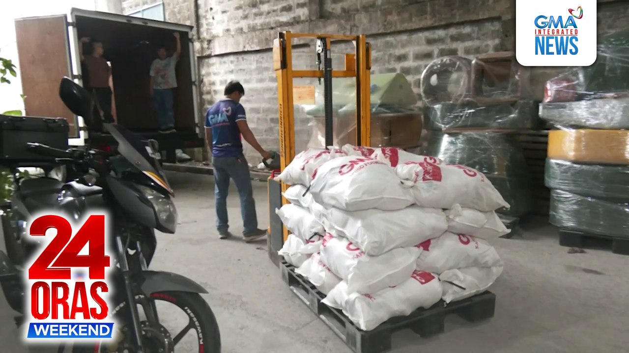 Online Exlusive - Mga ipamamahaging relief goods ng GMA Kapuso Foundation, nakahanda na | 24 Oras Weekend