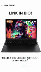 Jumper Ezbook P1: 17.6" Laptop | Big Screen, Big Performance!