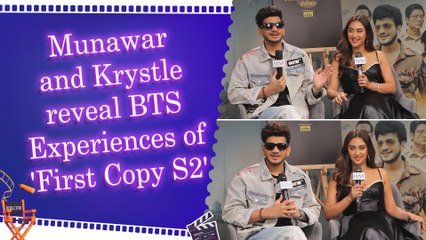 Exclusive conversation with Munawar Faruqui and Krystle D’Souza on First Copy Season 2 | Experience | Challenges