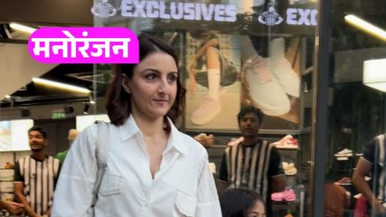 बेटी संग स्पॉट हुईं Soha Ali Khan, दिखा मां-बेटी का क्यूट बॉन्ड