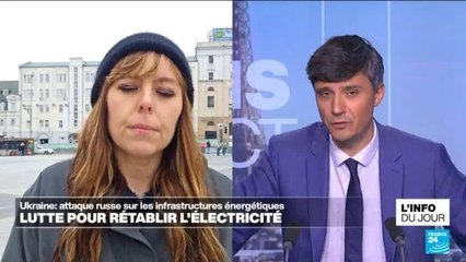 Guerre en Ukraine : lutte pour rétablir l'électricité après les attaques russes