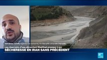 Sécheresse sans précédent en Iran : les réservoirs d'eau presque à sec