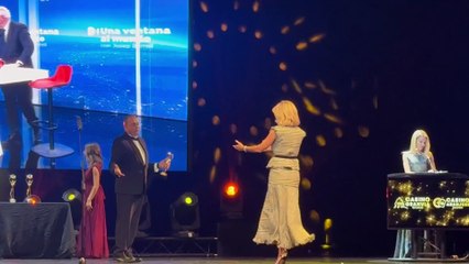 Susanna Griso y Luis Enríquez: la complicidad que marcó su noche de Antena de Oro