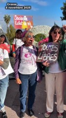 Plus d’une centaine de personnes ce samedi pour la marche d’hommage à Isabelle tuée par son ex-compagnon à Grasse