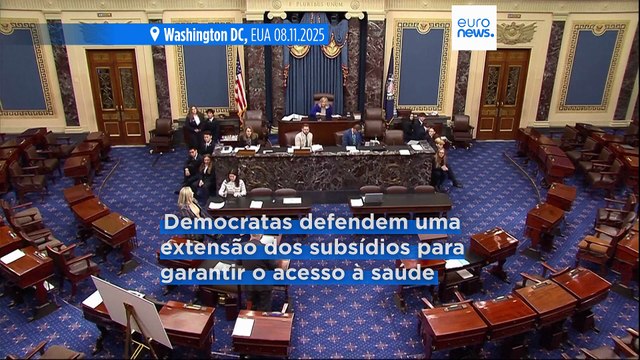 Encerramento do governo dos EUA entra no 40º dia. Senadores trabalham durante o fim de semana para encontrar uma solução