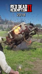 Evolution of Destruction Physics - RDR 1 (2010) VS RDR 2 (2018)