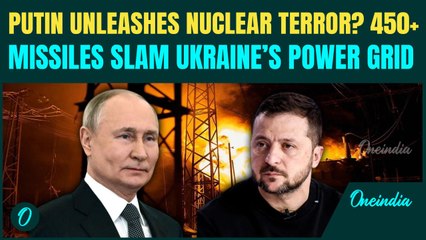 Putin BOMBS Ukraine’s Nuclear Sites? 450+ Missiles Pound Ukraine’s Power Grid in Overnight Attack