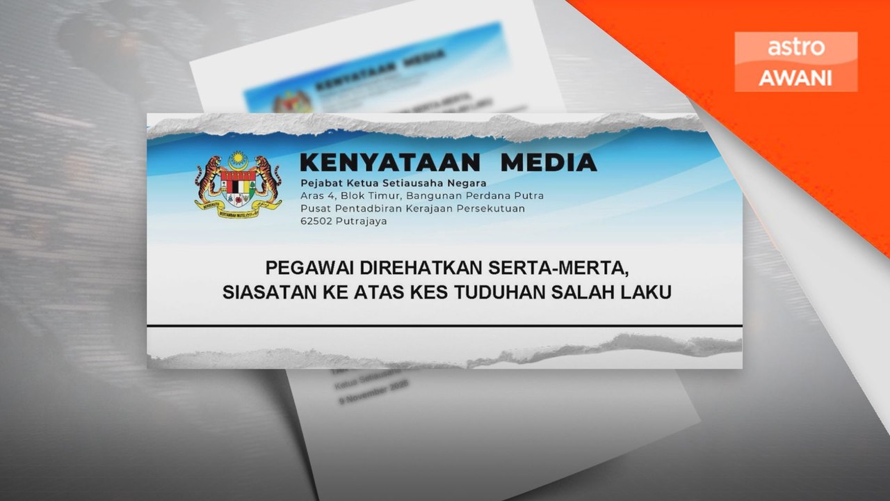Pegawai kanan direhatkan serta-merta - KSN
