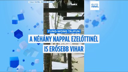 Majdnem 1 millió embert evakuáltak a Fülöp-szigeteken az érkező szupertájfun miatt