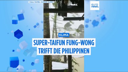 Supertaifun 'Fung-Wong" auf den Philippinen – Fast eine Million Menschen evakuiert