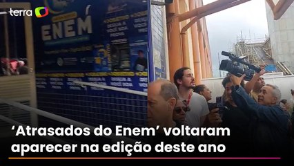 Enem 2025: fechamento dos portões tem correria de estudantes com contagem regressiva coletiva em SP