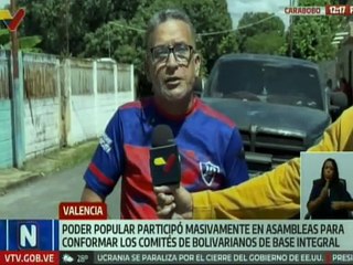 Carabobeños celebraron asambleas populares en los 14 municipios para la elección de los CBBI