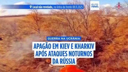 Ucrânia e Rússia trocam ataques noturnos a instalações energéticas