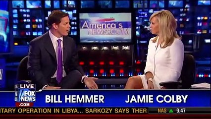 Jamie Colby's Shiny Legs Crossed In High Heels USA 5-27-2011 HD