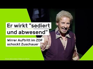 Thomas Gottschalks wirrer Auftritt im ZDF schockt Zuschauer