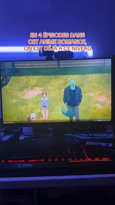 VOILÀ OU ON N’EST  DANS CET ANIME