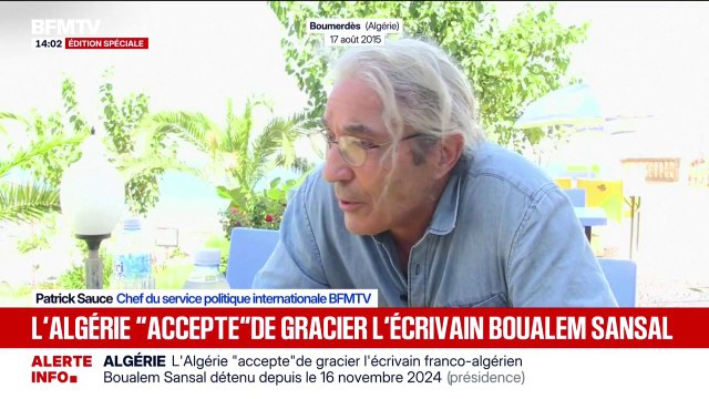 Alger accepte de gracier Boualem Sansal: Je suis très heureux , réagit Philippe Claudel, président de l'Académie Goncourt