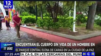 Matan a joven en pleno parque central de La Paz
