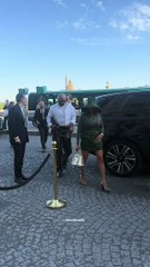 Steve Harvey and his wife Marjorie Harvey enjoying a romantic getaway in Paris