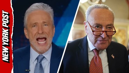 ‘Can’t f–king believe it!’: Jon Stewart goes ballistic on Democrats for ‘caving’ on shutdown
