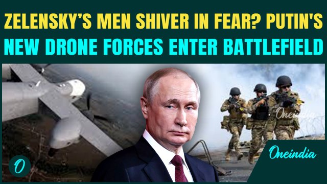 BIG Breaking! Putin's Deadly UAV Military Force Enters Battlefield| Ukrainian Troops FLEE in Fear