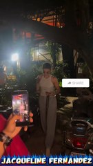 Bollywood Actress Jacqueline Fernandez Last Night 🥰